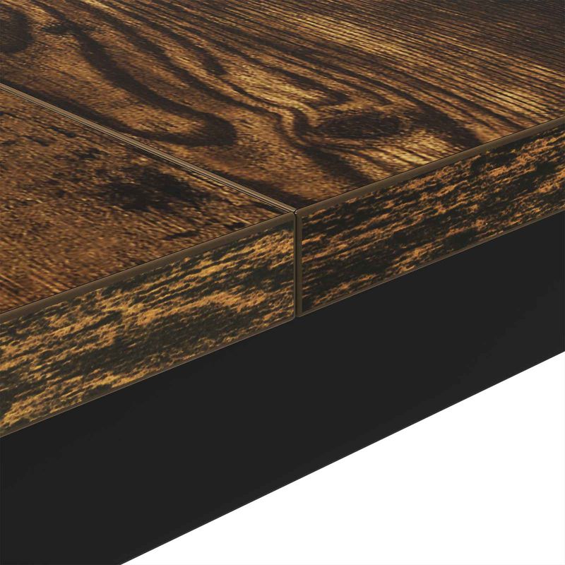 Casa si Gradina - Mobilier - Mese si birouri - Masute de cafea - Masa de cafea Stejar fumuriu 80 x 80 x 45 cm Lemn compozit - Infinity.ro
