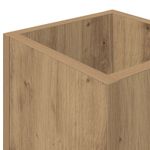 Casa si Gradina - Decoratiuni - Obiecte decorative - Suporturi umbrele - Suport pentru umbrele Stejar Artizanal 20 x 20 x 55,5 cm - Infinity.ro