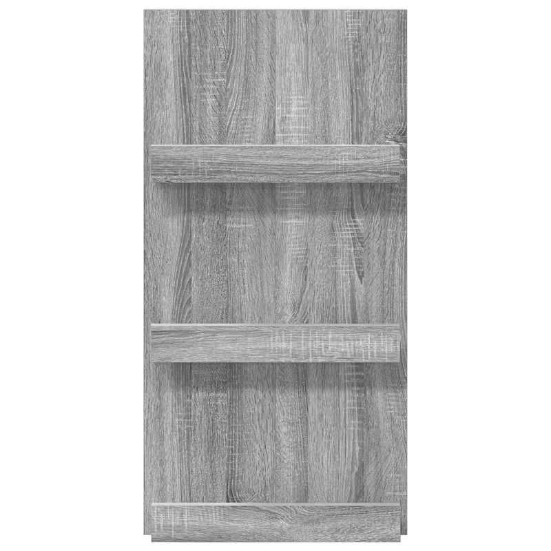 Casa si Gradina - Mobilier - Biblioteci si rafturi - Rafturi - Raft pentru reviste Gri Sonoma 51 x 11 x 102 cm Lemn compozit - Infinity.ro