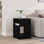 Casa si Gradina - Mobilier - Mese si birouri - Mese living - Masa laterala Stejar Negru 30,5 x 30 x 45 cm Lemn compozit - Infinity.ro
