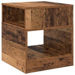 Casa si Gradina - Mobilier - Mese si birouri - Mese living - Masa laterala 2 pcs Lemn vechi 40,5 x 40 x 45 cm Lemn compozit - Infinity.ro