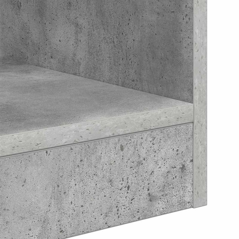 Casa si Gradina - Mobilier - Mese si birouri - Mese living - Masa laterala Gri din beton 30,5 x 30 x 45 cm Lemn compozit - Infinity.ro