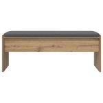 Casa si Gradina - Mobilier - Organizare si depozitare - Bancute - Banca pentru hol cu perna Stejar Artizanal 103 x 38 x 40 cm - Infinity.ro