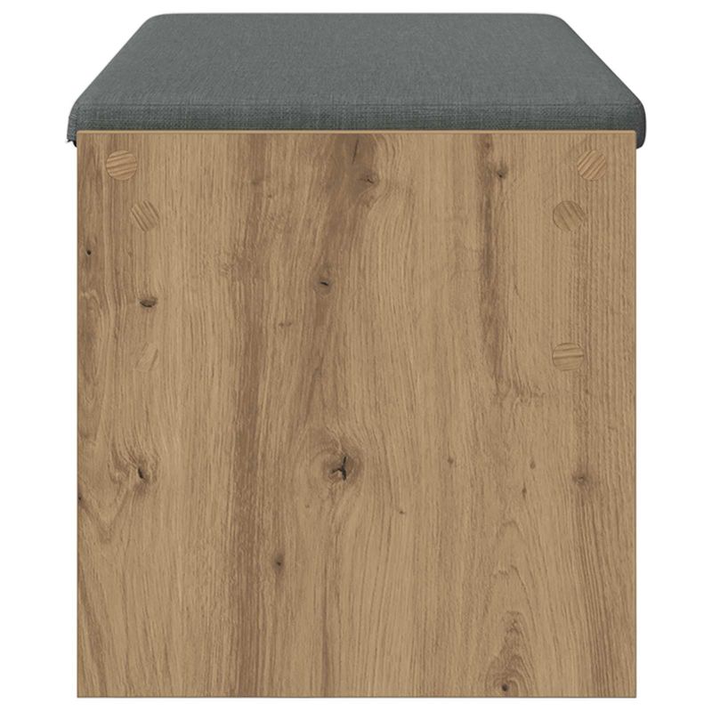 Casa si Gradina - Mobilier - Organizare si depozitare - Bancute - Banca pentru hol cu perna Stejar Artizanal 103 x 38 x 40 cm - Infinity.ro