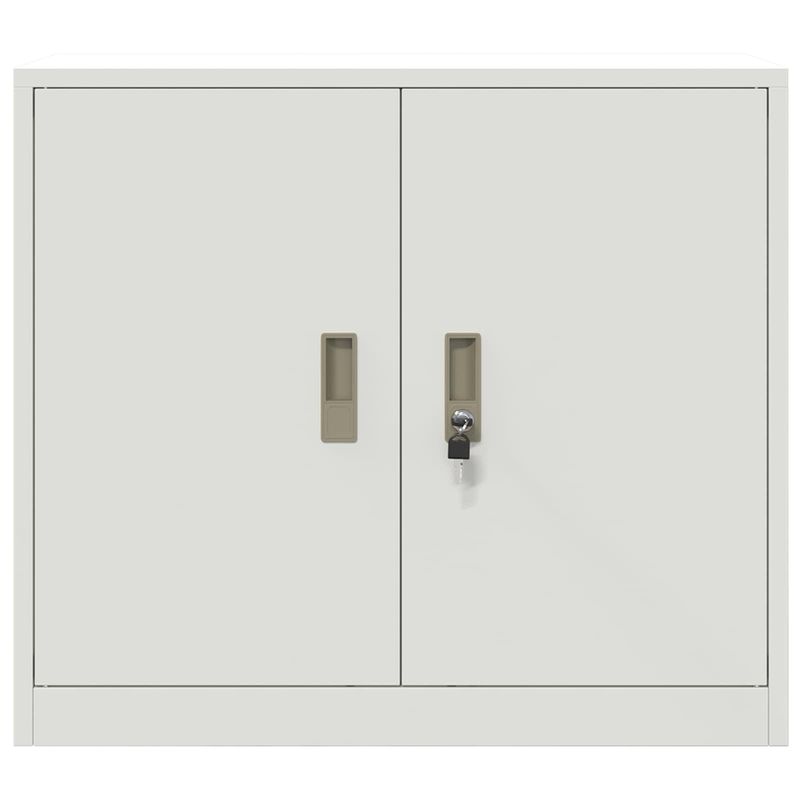 Casa si Gradina - Mobilier - Dulapuri si sifoniere - Dulapuri - Dulap de depozitare Alb 80 x 40 x 70 cm Otel Laminat la Rece - Infinity.ro