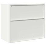 Casa si Gradina - Mobilier - Dulapuri si sifoniere - Dulapuri - Dulap de depozitare Alb 80 x 40 x 70 cm Otel Laminat la Rece - Infinity.ro