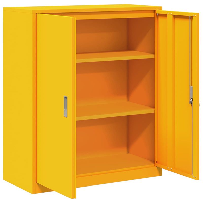 Casa si Gradina - Mobilier - Dulapuri si sifoniere - Dulapuri - Dulap de depozitare Galben mustar 90 x 40 x 105 cm - Infinity.ro
