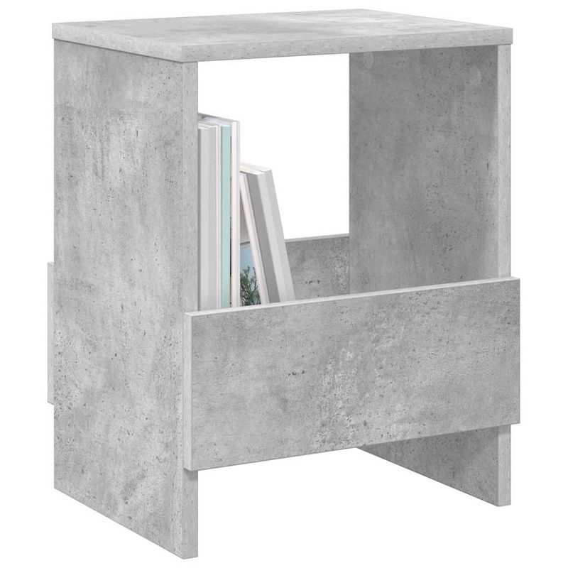 Casa si Gradina - Mobilier - Biblioteci si rafturi - Rafturi - Raft pentru reviste Gri din beton 35 x 30 x 45 cm - Infinity.ro