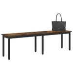 Casa si Gradina - Mobilier - Canapele si coltare - Banchete - Banca Stejar fumuriu 160 x 35 x 45 cm Lemn compozit - Infinity.ro