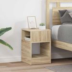 Casa si Gradina - Mobilier - Mese si birouri - Mese living - Masa laterala 2 pcs Stejar Sonoma 30,5 x 30 x 45 cm - Infinity.ro