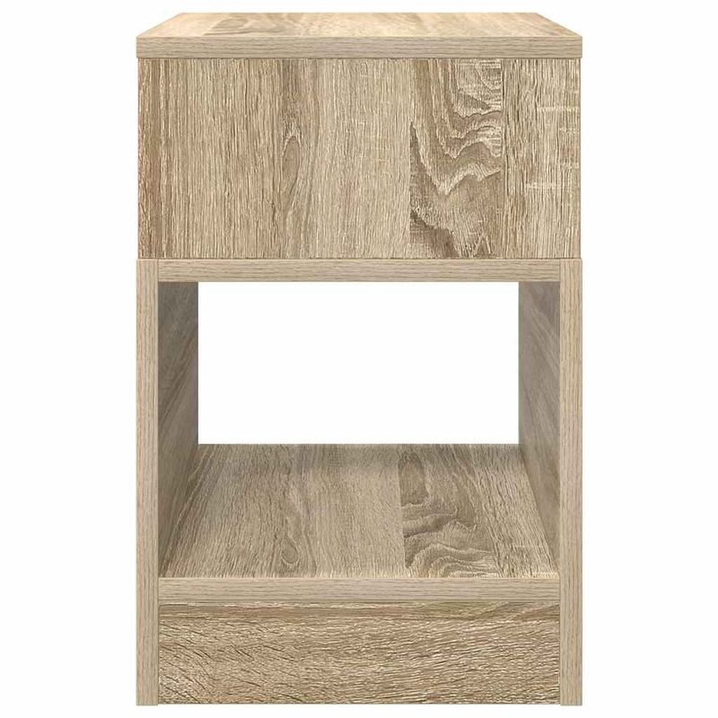 Casa si Gradina - Mobilier - Mese si birouri - Mese living - Masa laterala 2 pcs Stejar Sonoma 30,5 x 30 x 45 cm - Infinity.ro