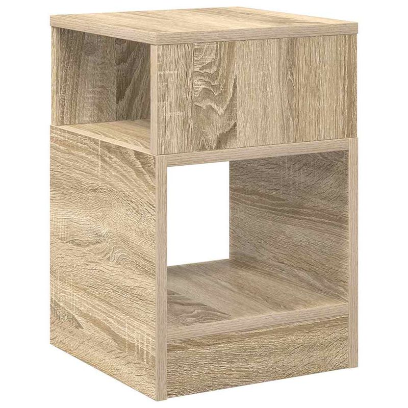 Casa si Gradina - Mobilier - Mese si birouri - Mese living - Masa laterala 2 pcs Stejar Sonoma 30,5 x 30 x 45 cm - Infinity.ro