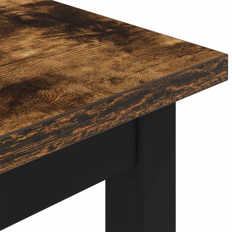 Casa si Gradina - Mobilier - Canapele si coltare - Banchete - Banca Stejar fumuriu 200 x 35 x 45 cm Lemn compozit - Infinity.ro