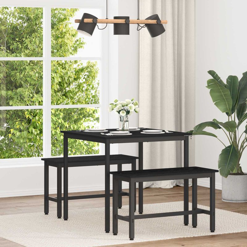 Casa si Gradina - Mobilier - Mese si birouri - Mese bucatarie si dining - Mese de sufragerie 80 x 80 x 75 cm METAL - Infinity.ro