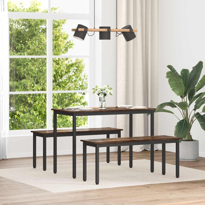 Casa si Gradina - Mobilier - Canapele si coltare - Banchete - Banca Stejar fumuriu 110 x 35 x 45 cm Lemn compozit - Infinity.ro