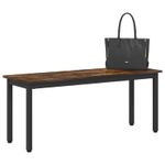 Casa si Gradina - Mobilier - Canapele si coltare - Banchete - Banca Stejar fumuriu 110 x 35 x 45 cm Lemn compozit - Infinity.ro