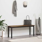 Casa si Gradina - Mobilier - Canapele si coltare - Banchete - Banca Stejar fumuriu 110 x 35 x 45 cm Lemn compozit - Infinity.ro