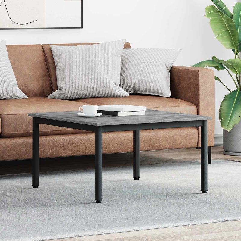 Casa si Gradina - Mobilier - Mese si birouri - Masute de cafea - Masa de cafea Gri Sonoma 80 x 80 x 45 cm Lemn compozit - Infinity.ro