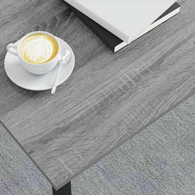 Casa si Gradina - Mobilier - Mese si birouri - Masute de cafea - Masa de cafea Gri Sonoma 80 x 80 x 45 cm Lemn compozit - Infinity.ro
