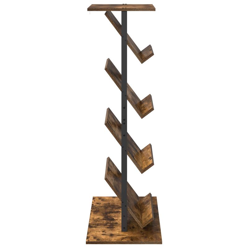 Casa si Gradina - Mobilier - Biblioteci si rafturi - Rafturi - Raft pentru reviste cu raft Stejar fumuriu 68 x 40 x 123.5 cm - Infinity.ro