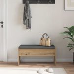 Casa si Gradina - Mobilier - Organizare si depozitare - Bancute - Banca pentru hol cu perna Stejar Artizanal 83 x 38 x 40 cm - Infinity.ro