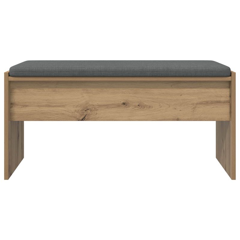 Casa si Gradina - Mobilier - Organizare si depozitare - Bancute - Banca pentru hol cu perna Stejar Artizanal 83 x 38 x 40 cm - Infinity.ro