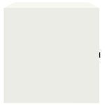 Casa si Gradina - Mobilier - Dulapuri si sifoniere - Dulapuri - Dulap de depozitare Alb 80 x 40 x 40 cm Otel Laminat la Rece - Infinity.ro