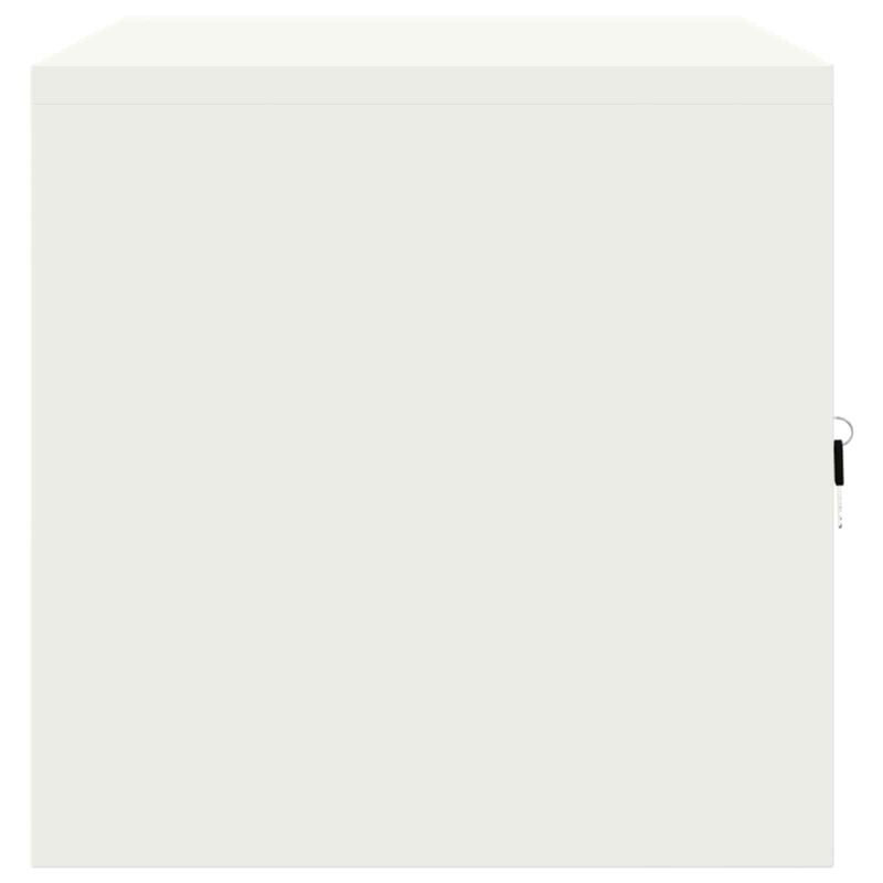 Casa si Gradina - Mobilier - Dulapuri si sifoniere - Dulapuri - Dulap de depozitare Alb 80 x 40 x 40 cm Otel Laminat la Rece - Infinity.ro