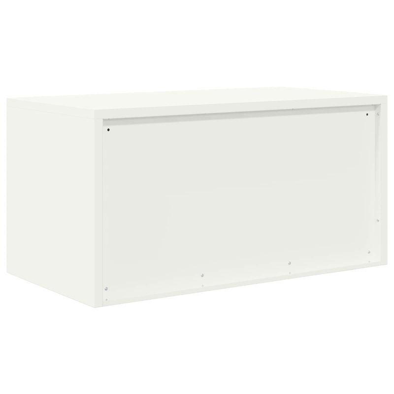 Casa si Gradina - Mobilier - Dulapuri si sifoniere - Dulapuri - Dulap de depozitare Alb 80 x 40 x 40 cm Otel Laminat la Rece - Infinity.ro