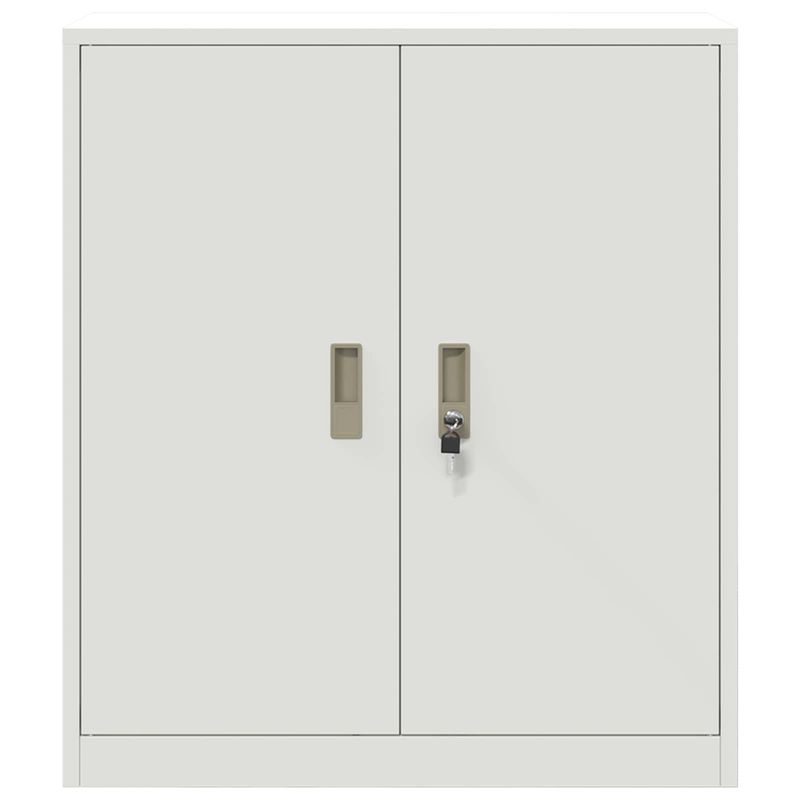 Casa si Gradina - Mobilier - Dulapuri si sifoniere - Dulapuri - Dulap de depozitare Alb 80 x 40 x 90 cm Otel Laminat la Rece - Infinity.ro