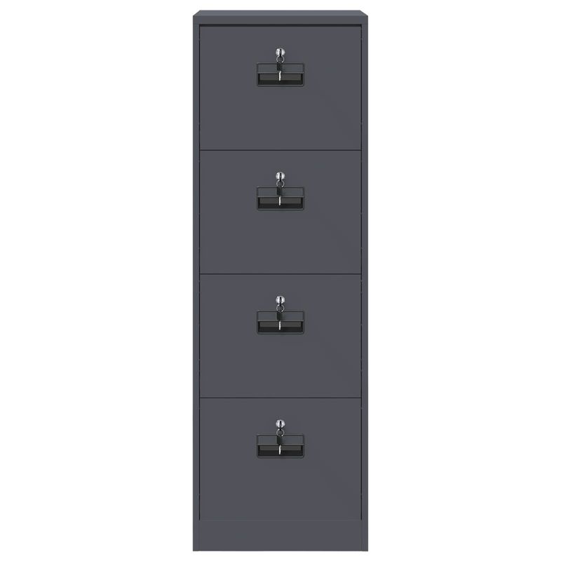 Casa si Gradina - Mobilier - Dulapuri si sifoniere - Dulapuri - Dulap pentru Fisiere cu sertar Antracit 44 x 50 x 106.5 cm - Infinity.ro