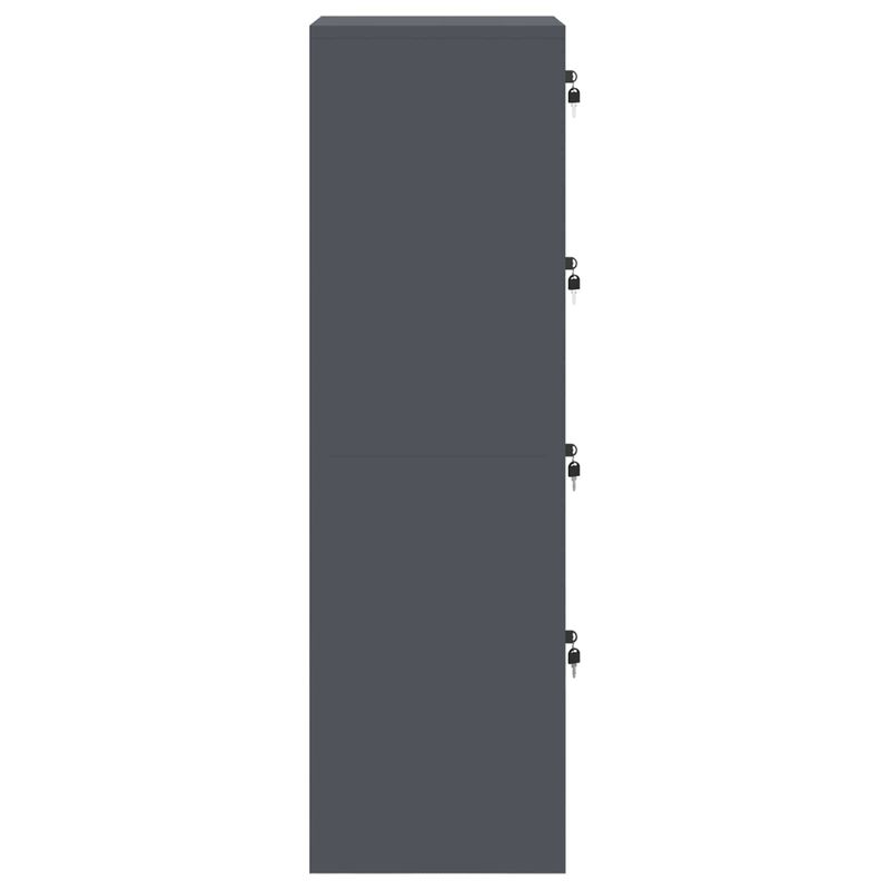 Casa si Gradina - Mobilier - Dulapuri si sifoniere - Dulapuri - Dulap pentru Fisiere cu sertar Antracit 44 x 50 x 106.5 cm - Infinity.ro