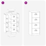 Casa si Gradina - Mobilier - Dulapuri si sifoniere - Dulapuri - Dulap pentru Fisiere cu sertar Antracit 44 x 50 x 106.5 cm - Infinity.ro