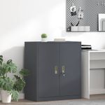 Casa si Gradina - Mobilier - Dulapuri si sifoniere - Dulapuri - Dulap de depozitare cu depozitare Antracit 80 x 40 x 90 cm - Infinity.ro