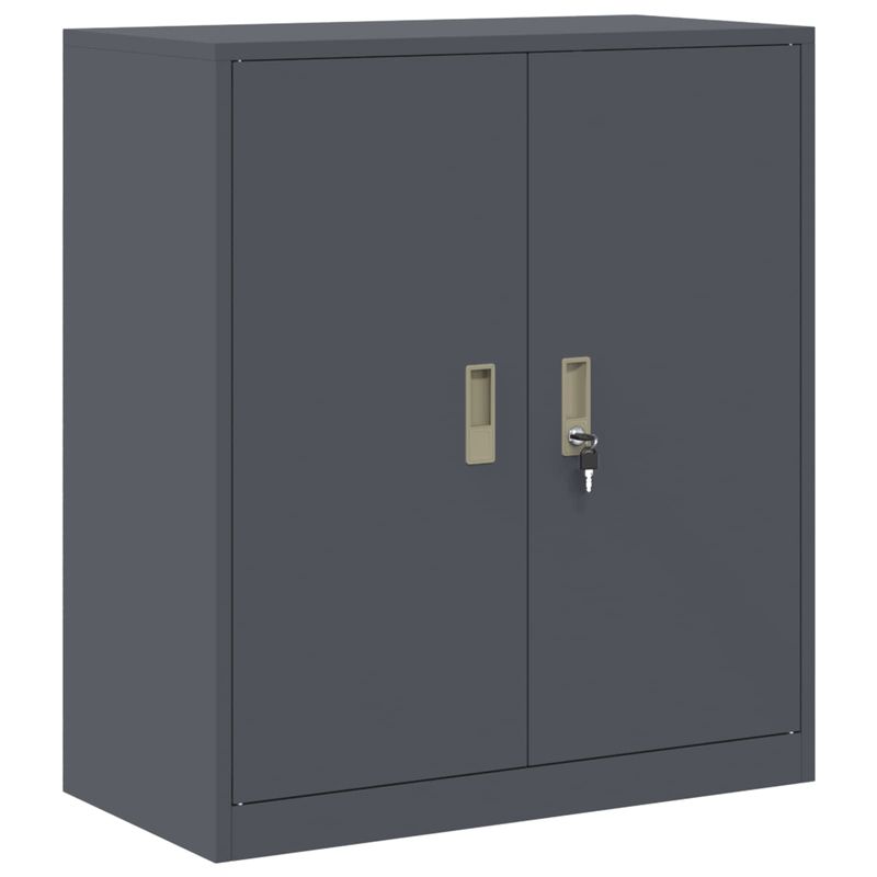 Casa si Gradina - Mobilier - Dulapuri si sifoniere - Dulapuri - Dulap de depozitare cu depozitare Antracit 80 x 40 x 90 cm - Infinity.ro