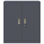 Casa si Gradina - Mobilier - Dulapuri si sifoniere - Dulapuri - Dulap de depozitare cu depozitare Antracit 80 x 40 x 90 cm - Infinity.ro