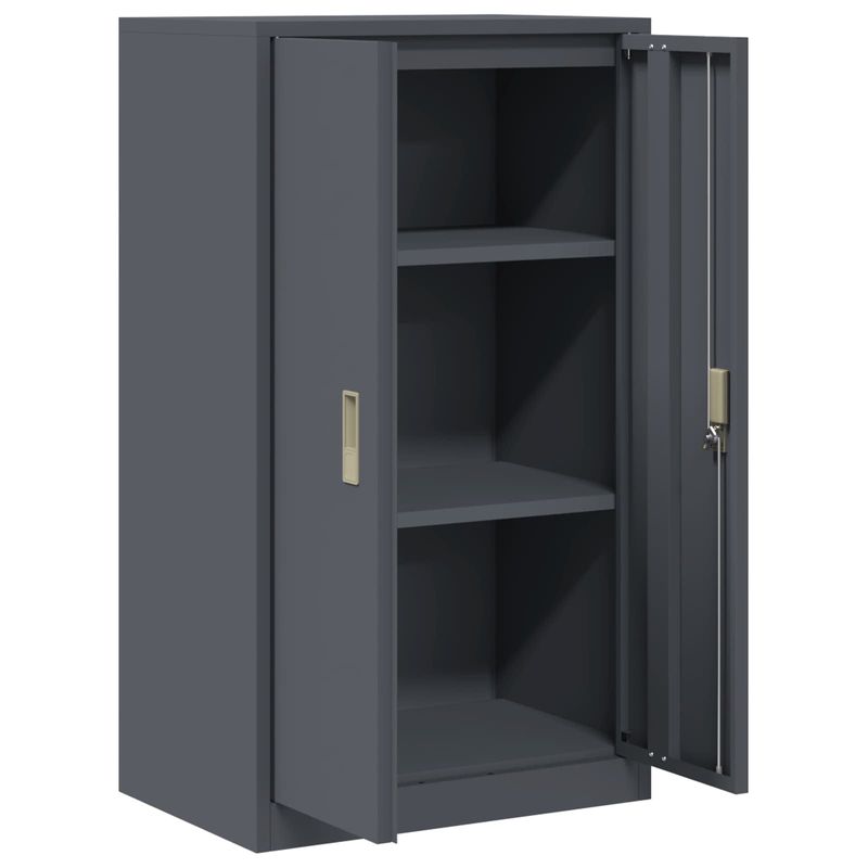 Casa si Gradina - Mobilier - Dulapuri si sifoniere - Dulapuri - Dulap de depozitare cu depozitare Antracit 60 x 40 x 105 cm - Infinity.ro