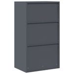 Casa si Gradina - Mobilier - Dulapuri si sifoniere - Dulapuri - Dulap de depozitare cu depozitare Antracit 60 x 40 x 105 cm - Infinity.ro
