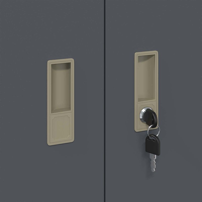 Casa si Gradina - Mobilier - Dulapuri si sifoniere - Dulapuri - Dulap de depozitare cu depozitare Antracit 60 x 40 x 105 cm - Infinity.ro
