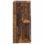 Casa si Gradina - Mobilier - Biblioteci si rafturi - Biblioteci - Raft lateral Lemn vechi 33 x 32 x 70,5 cm Lemn compozit - Infinity.ro