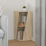 Casa si Gradina - Mobilier - Biblioteci si rafturi - Biblioteci - Raft lateral Stejar Sonoma 33 x 32 x 70,5 cm Lemn compozit - Infinity.ro