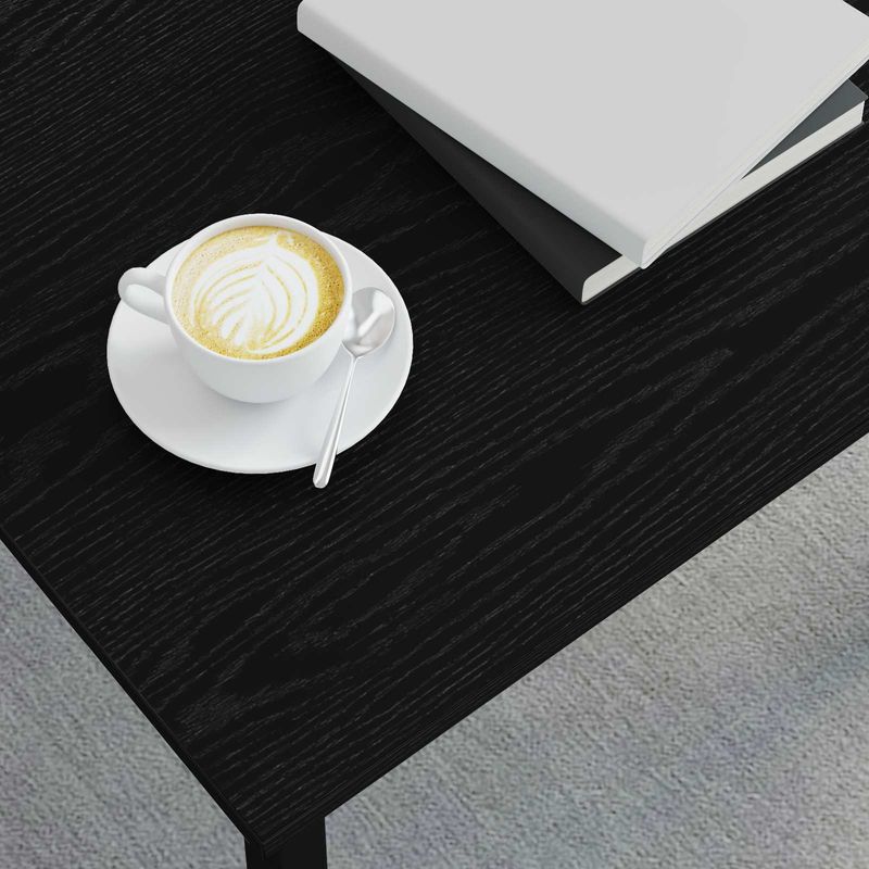 Casa si Gradina - Mobilier - Mese si birouri - Masute de cafea - Masa de cafea Stejar Negru 40 x 40 x 36 cm Lemn compozit - Infinity.ro