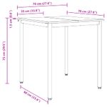 Casa si Gradina - Mobilier - Mese si birouri - Mese bucatarie si dining - Mese de sufragerie METAL - Infinity.ro