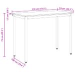 Casa si Gradina - Mobilier - Mese si birouri - Mese bucatarie si dining - Mese de sufragerie METAL - Infinity.ro