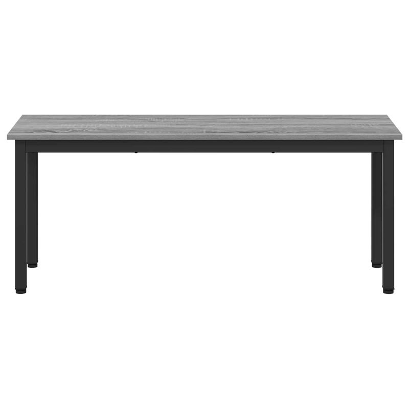 Casa si Gradina - Mobilier - Canapele si coltare - Banchete - Banca Gri Sonoma 110 x 35 x 45 cm Lemn compozit - Infinity.ro