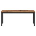 Casa si Gradina - Mobilier - Canapele si coltare - Banchete - Banca Lemn vechi 110 x 35 x 45 cm Lemn compozit - Infinity.ro