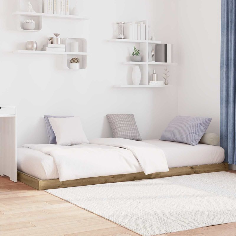 Casa si Gradina - Mobilier - Paturi si accesorii - Paturi - Cadru de pat de podea Stejar Artizanal 80 x 200 cm - Infinity.ro