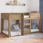 Casa si Gradina - Mobilier - Paturi si accesorii - Paturi - Cadru de pat de podea Stejar Artizanal 80 x 200 cm - Infinity.ro