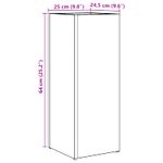 Casa si Gradina - Decoratiuni - Obiecte decorative - Suporturi umbrele - Suport pentru umbrele Stejar Sonoma 25 x 24,5 x 64 cm - Infinity.ro