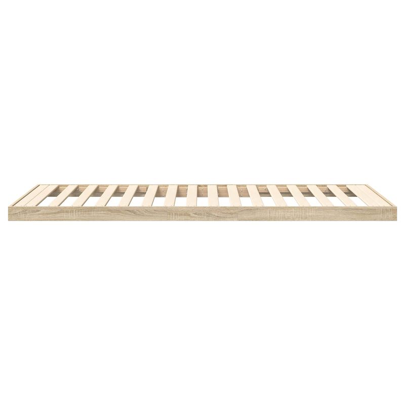 Casa si Gradina - Mobilier - Paturi si accesorii - Paturi - Cadru de pat de podea Sonoma 80 x 200 cm Lemn compozit - Infinity.ro